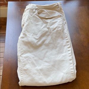 Old navy cream colored jeans (straight fit)